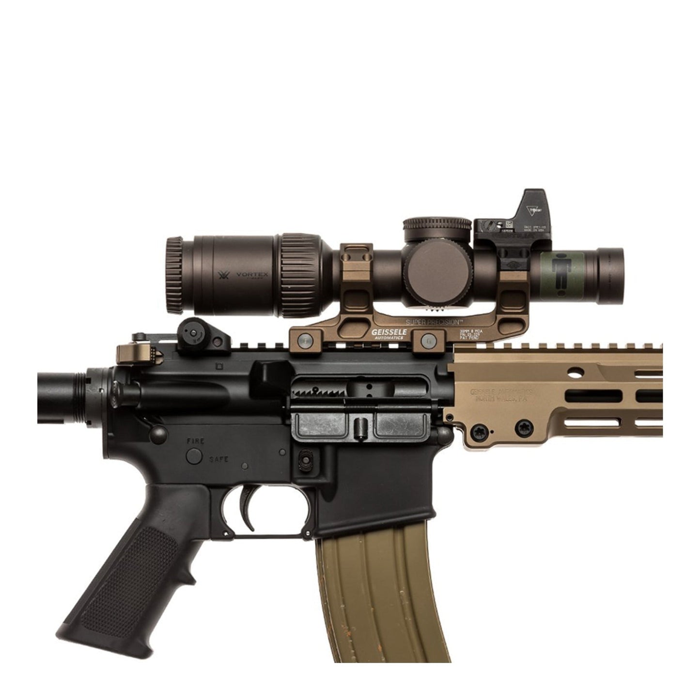 Reptilia AUS 30mm Optic Mount 1.54 inch MIL-STD Bundle with ROF-90 and Bubble Level Offset Mount
