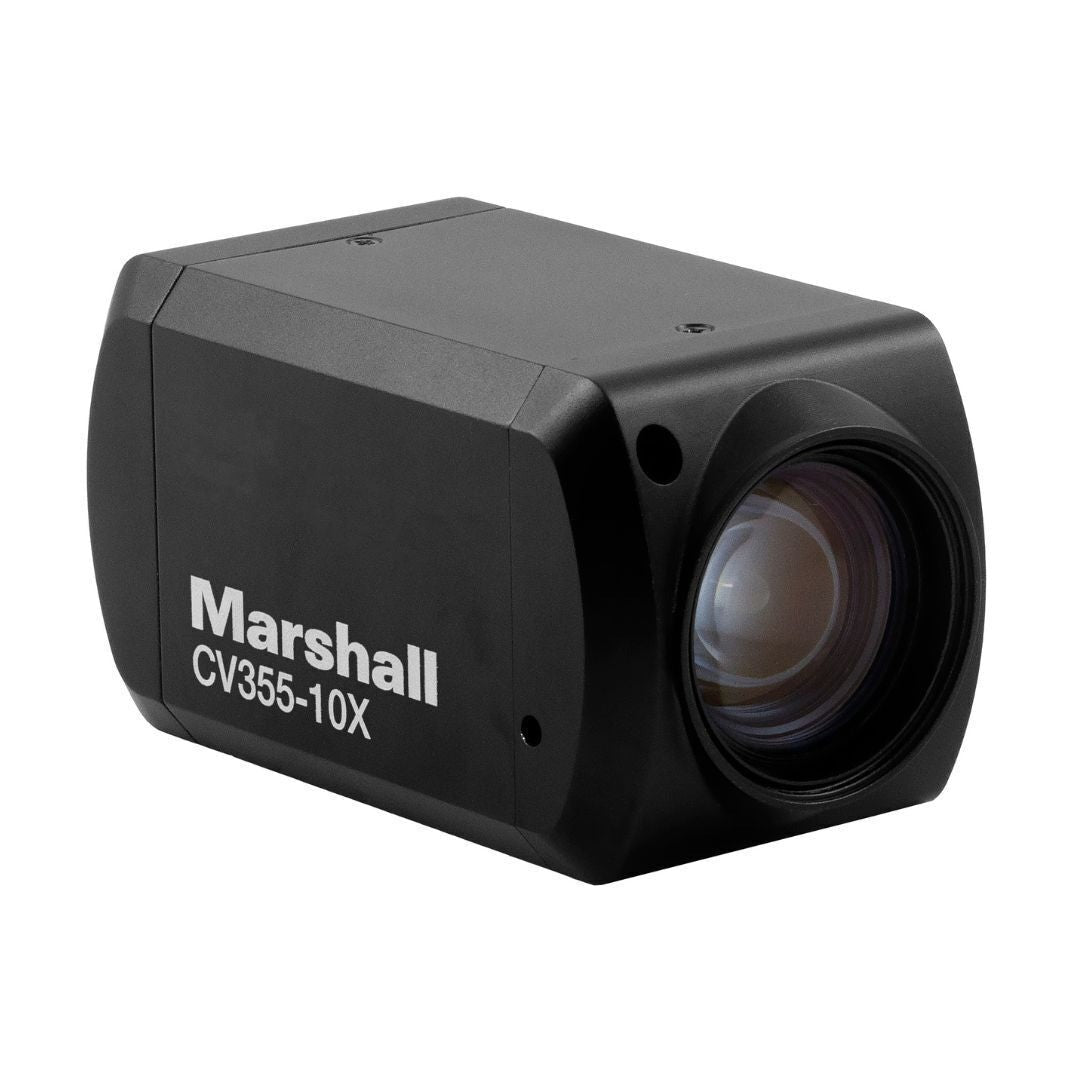 Marshall CV355-10X Compact HD Camera with 2.1 MP CMOS Sensor and 10X Zoom (Black)