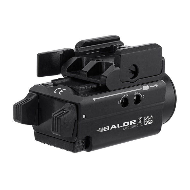 Olight Baldr S Pistol Flashlight 800 Lumens with Green Laser (Black)