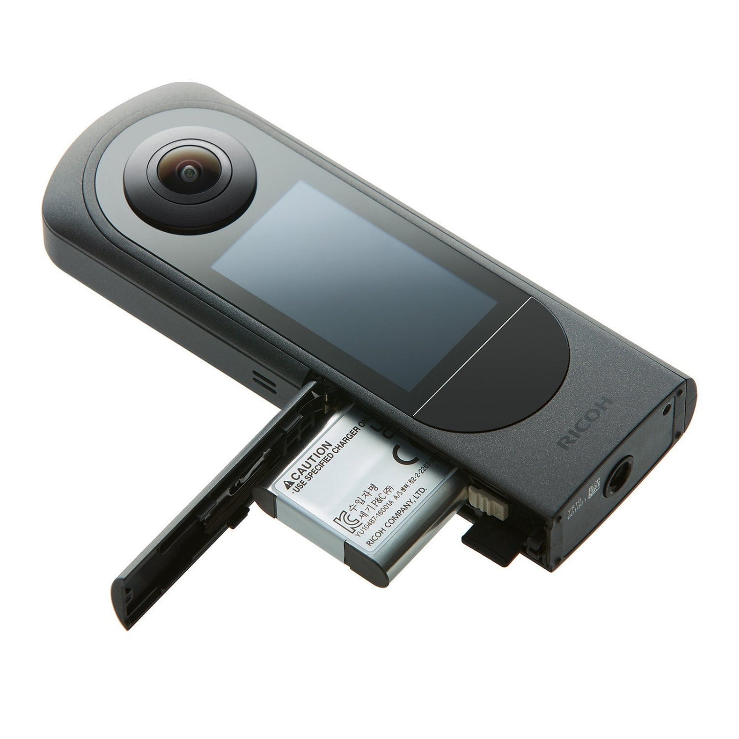 Ricoh Theta X 360-Degree Camera with Lens Cap TL-3 Bundle with Accessories
