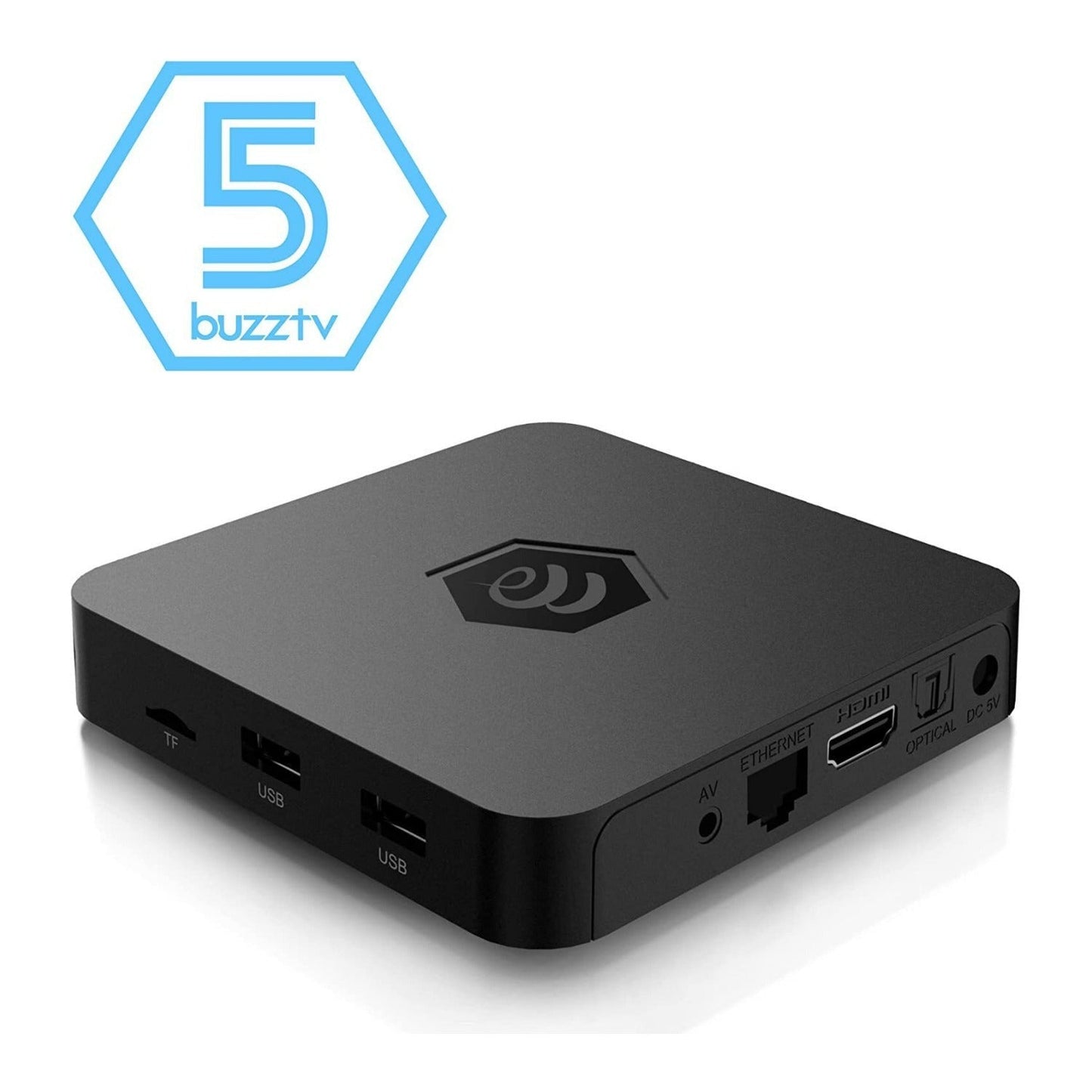 BuzzTV B5 Series with IR-100, HDMI Cable, and North American Power Supply