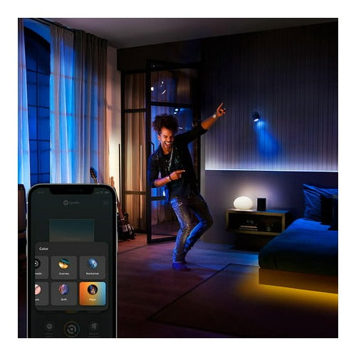 Philips Hue Play White and Color Smart Light 2-Pack Base Kit (Black)