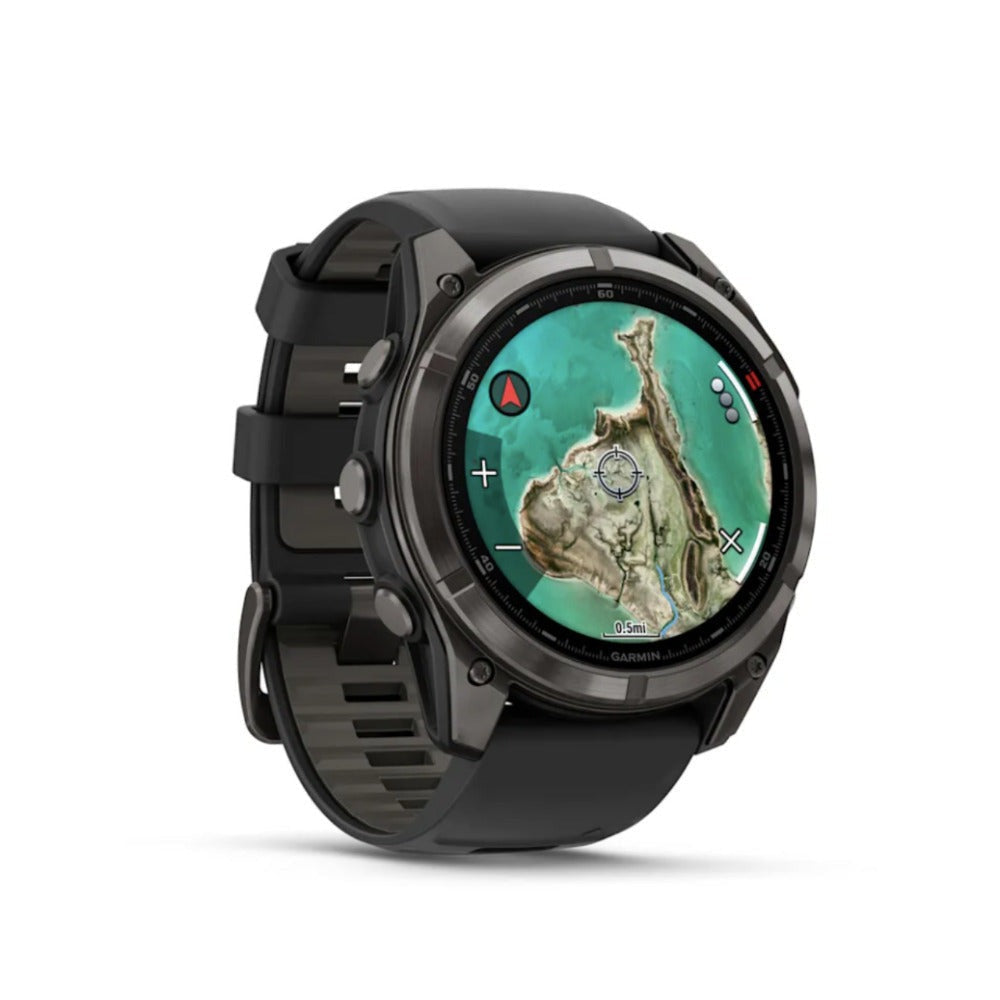 Garmin Fenix 8 Pro 51mm Sapphire MicroLED GPS Smartwatch (Carbon Gray DLC)
