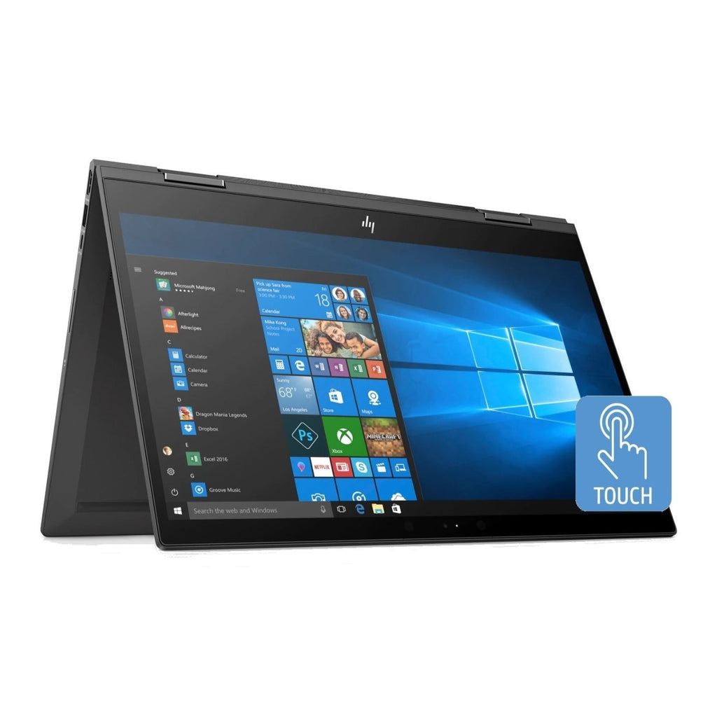HP Envy x360 15-cp0086 2-in-1 Laptop, 15.6" FHD Touch, AMD Ryzen 5 2500U, 12GB RAM, 1TB HDD (Certified Refurbished)