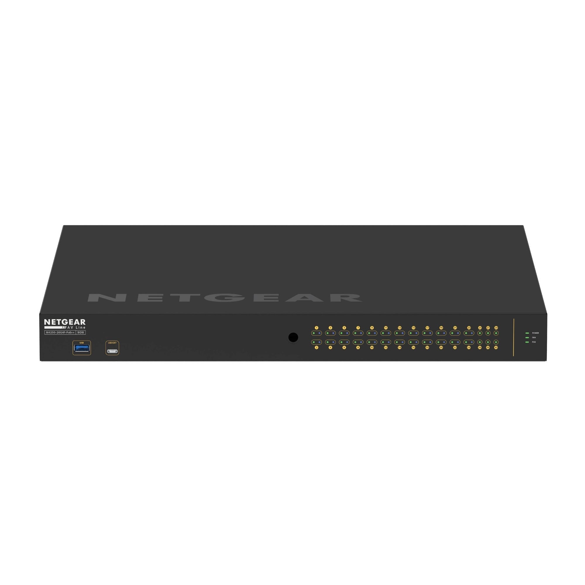 Netgear AV Line M4250 GSM4230UP 24-Port PoE++ Compliant Managed Network Switch