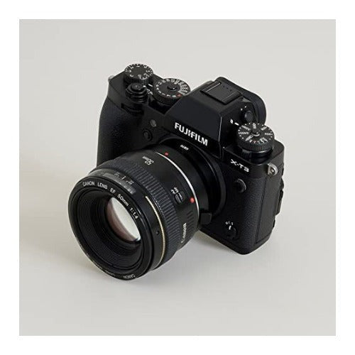 Urth Canon EF/EF-S Lens Mount to Fujifilm X Camera Mount Adapter (Matte Black)