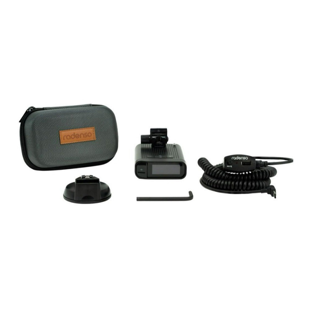 Radenso DS1 Extreme Range Radar Detector with 1.6-Inch OLED Display and Magnet Mount (Black)
