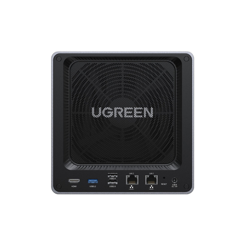 UGREEN DXP4800 Pro 4-Bay NAS Enclosure with 10GbE Network Port, 6-Core and Expandable DDR5 RAM