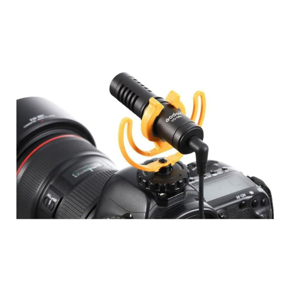 Godox VD Mic Compact 8cm Directional Shotgun Black Microphone