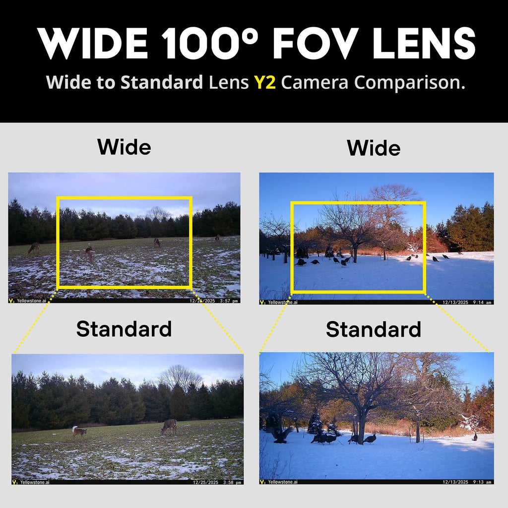 Yellowstone Y2 4G-LTE Wide Lens Cellular Trail Camera (10-Pack) Bundle with Card Reader
