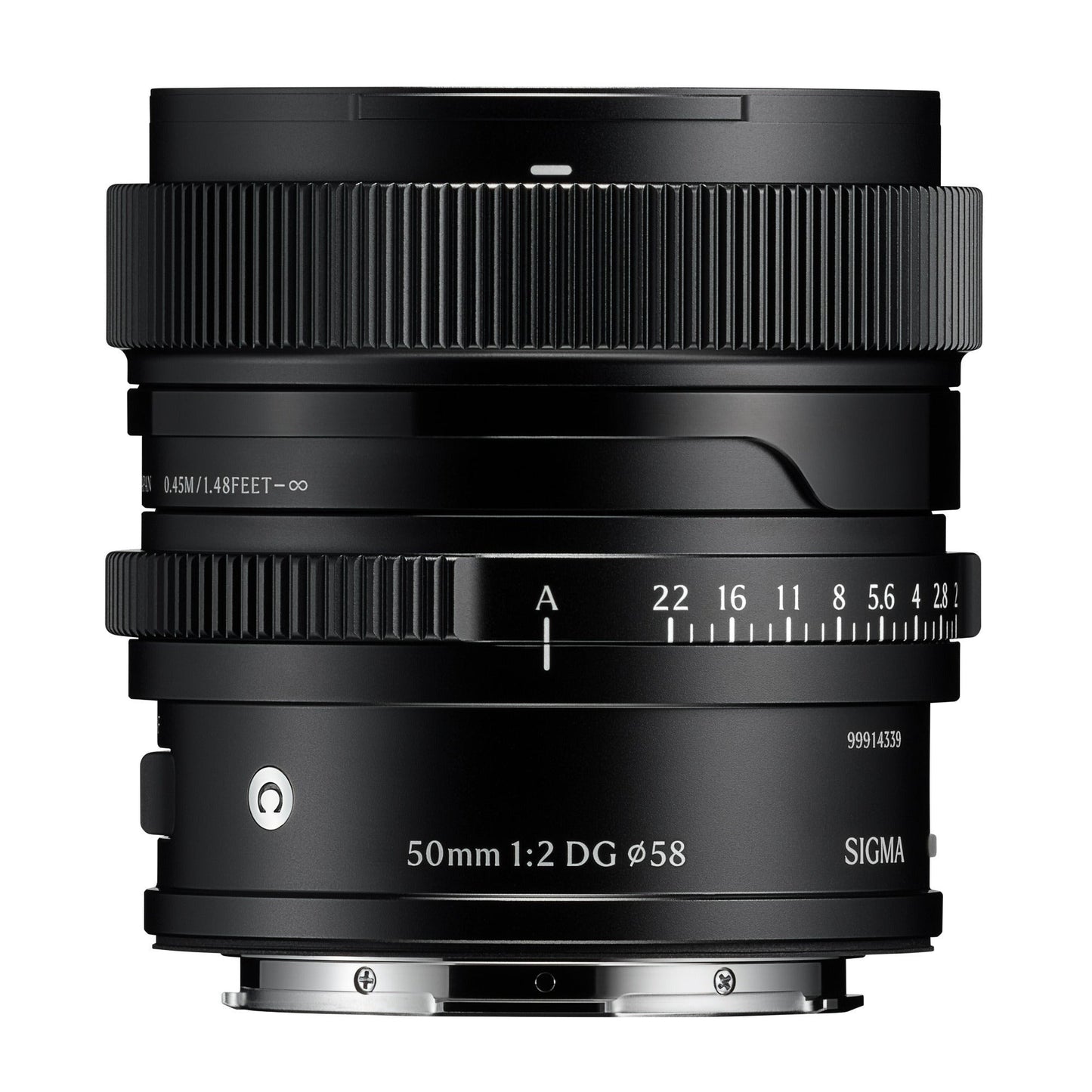 Sigma 50mm F2 DG Contemporary Lens Manual Aperture Ring (Black, L Mount) Bundle