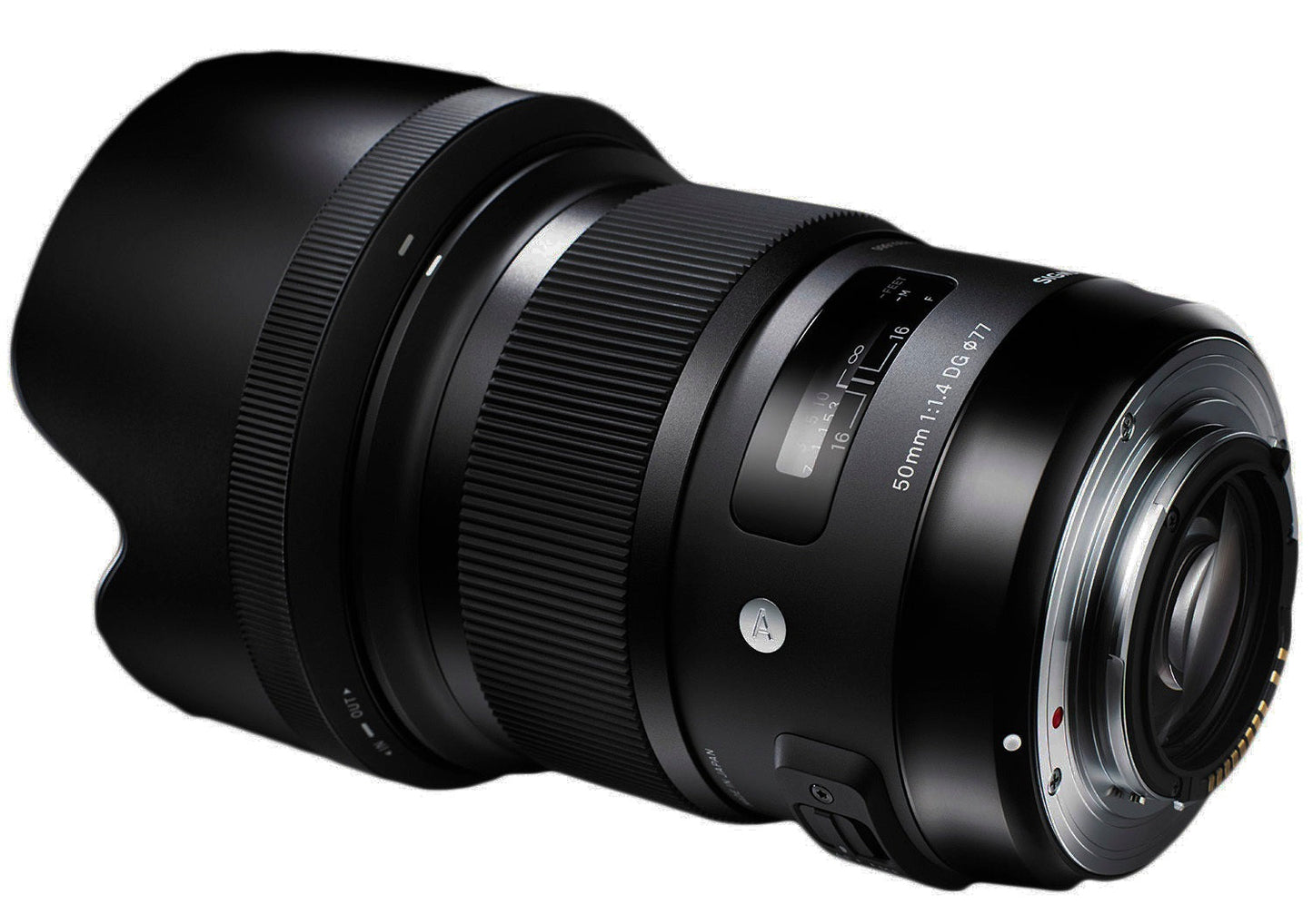 Sigma 50mm f/1.4 DG HSM Art Lens for Canon with LaCie Hard Drive and SanDisk 64GB Memory Card