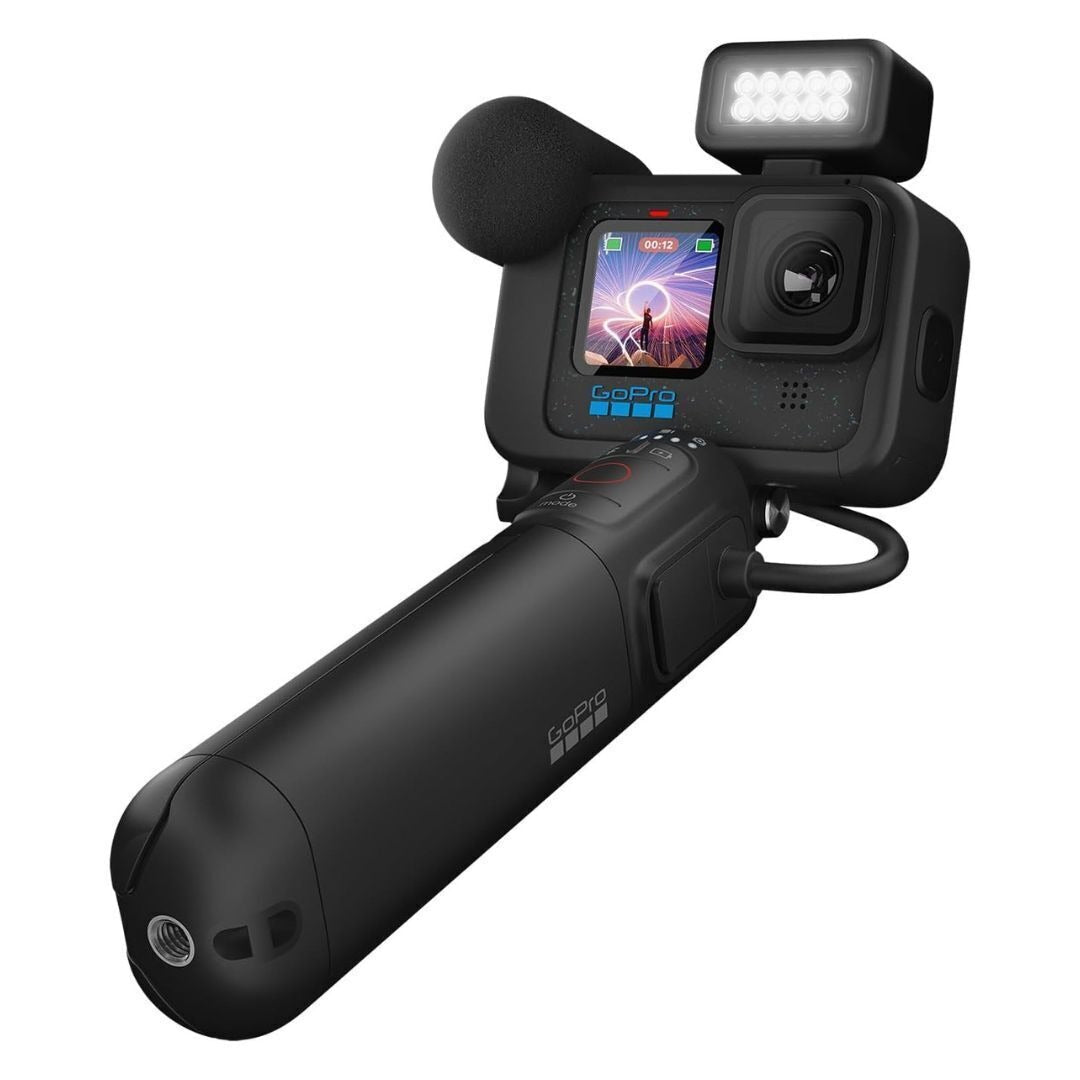 GoPro HERO12 Black Creator Edition All-In-One Camera for Vloggers and Creators with LED Lighting