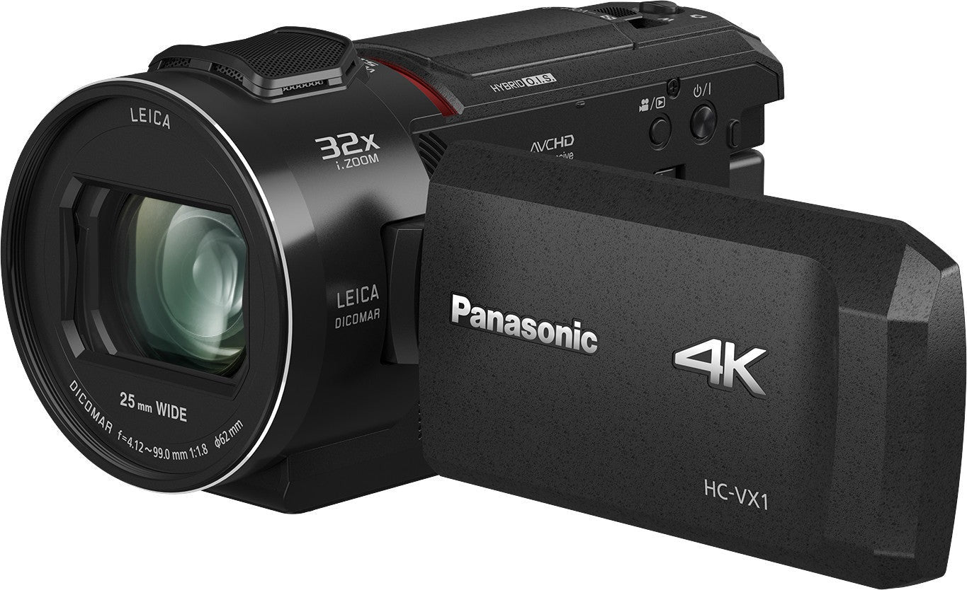 Panasonic VX1 4K Ultra HD 24x Leica Dicomar Lens 1/2.5-Inch BSI MOS Sensor Camcorder