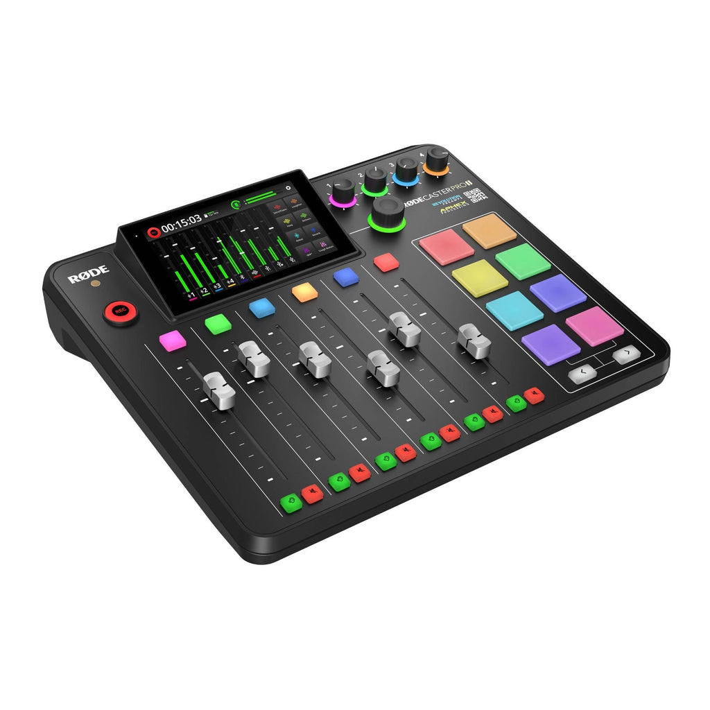 RODE RODECaster Pro II Integrated Audio Production Studio (Black)