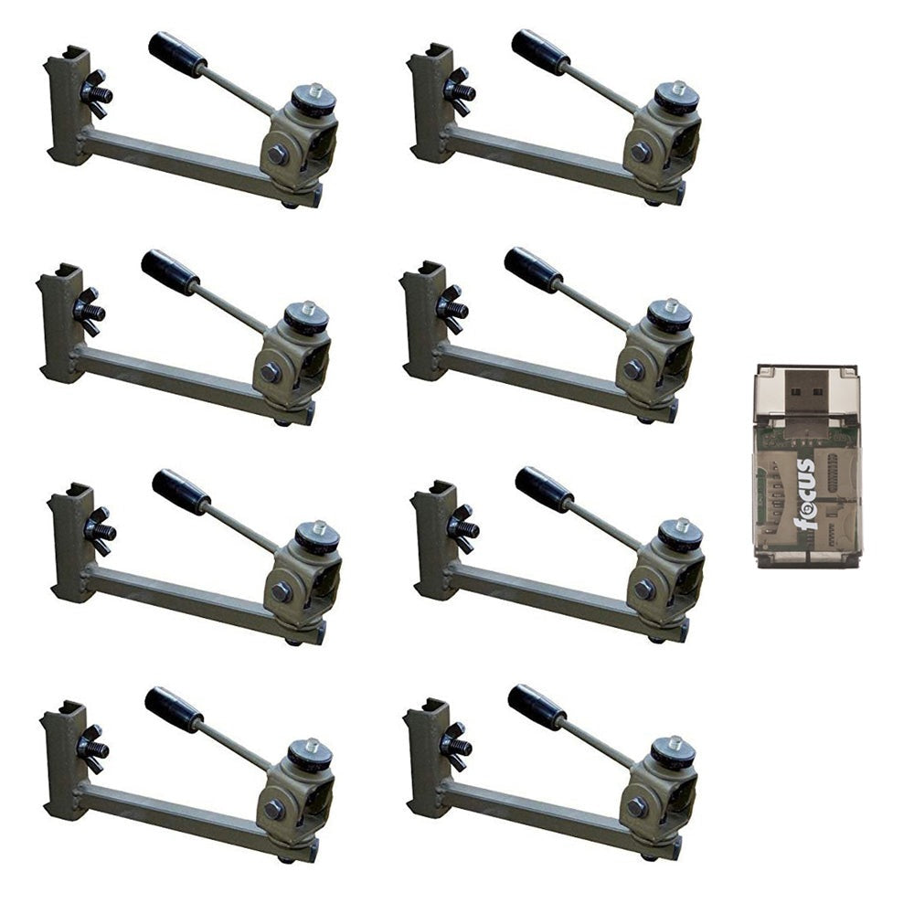 HME Products Better Trail Camera Holder 8-Pack: Screws Into Trees, Universal Fit