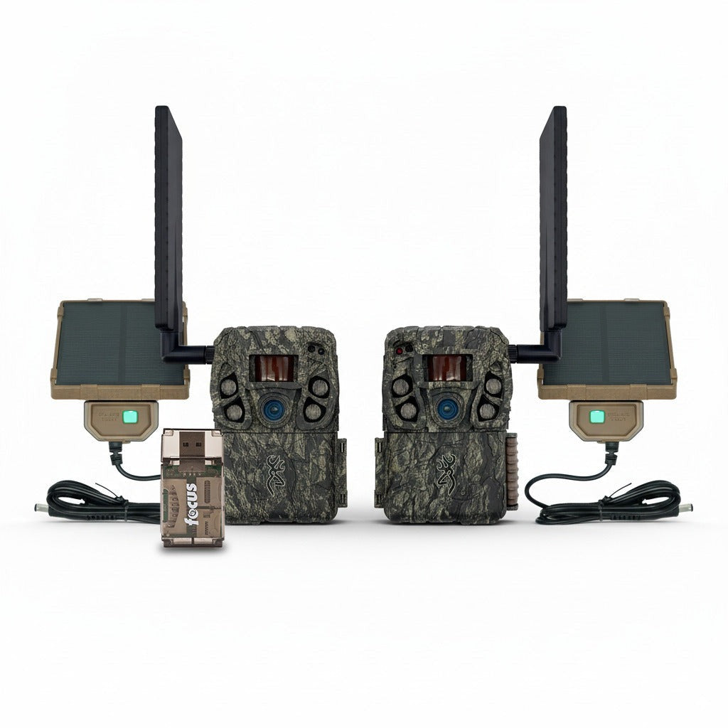 Browning Trail Camera Defender Wireless Vision Pro HD AI Trail Camera Bundle