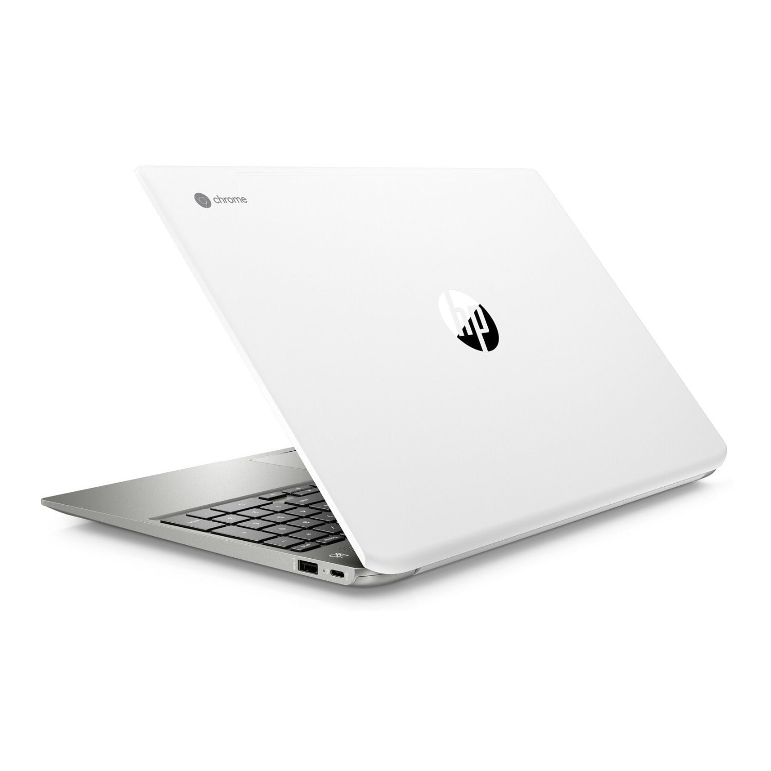 HP Chromebook 15-de, 15.6" FHD Touch, Intel Core i3-8130U, 8GB RAM, 128GB eMMC (Certified Refurbished)