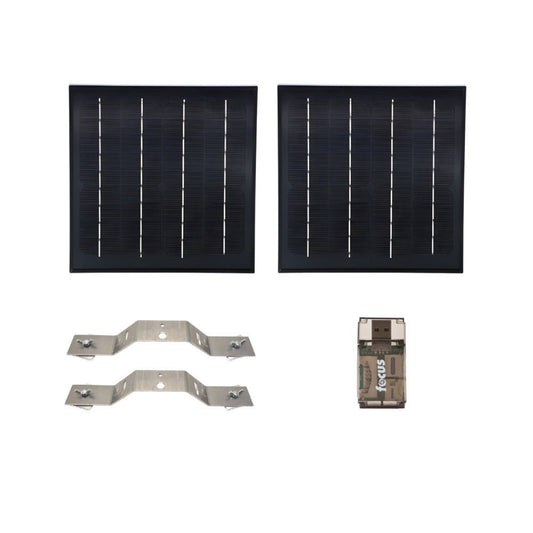 Spartan 10W Solar Panel for GoLive and Ghost Trail Cameras with Bracket Mount Bundle