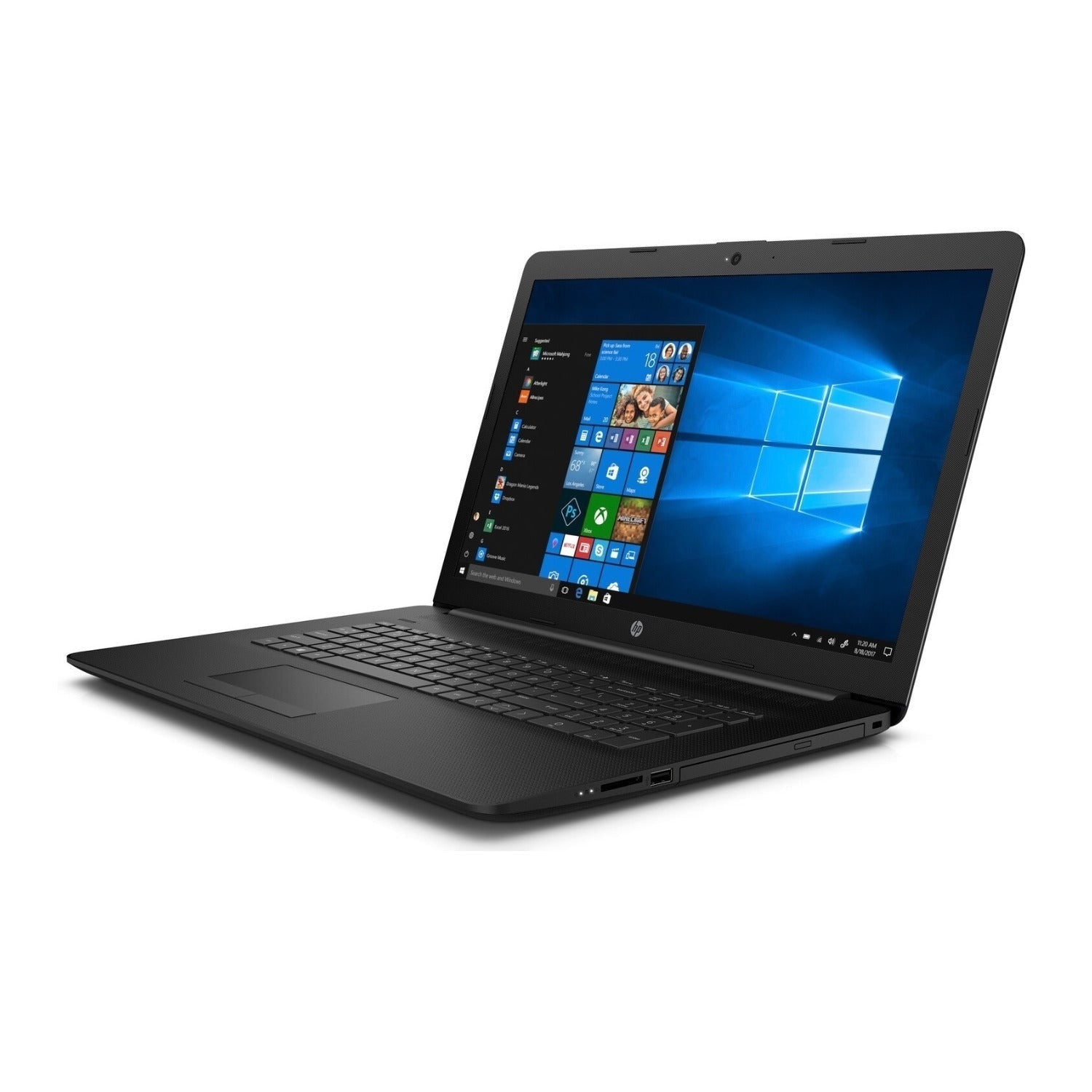 HP 17-BY1033 17.3" HD+ Laptop, Intel Core i5-8265U, 8GB RAM, 1TB HDD (Certified Refurbished)