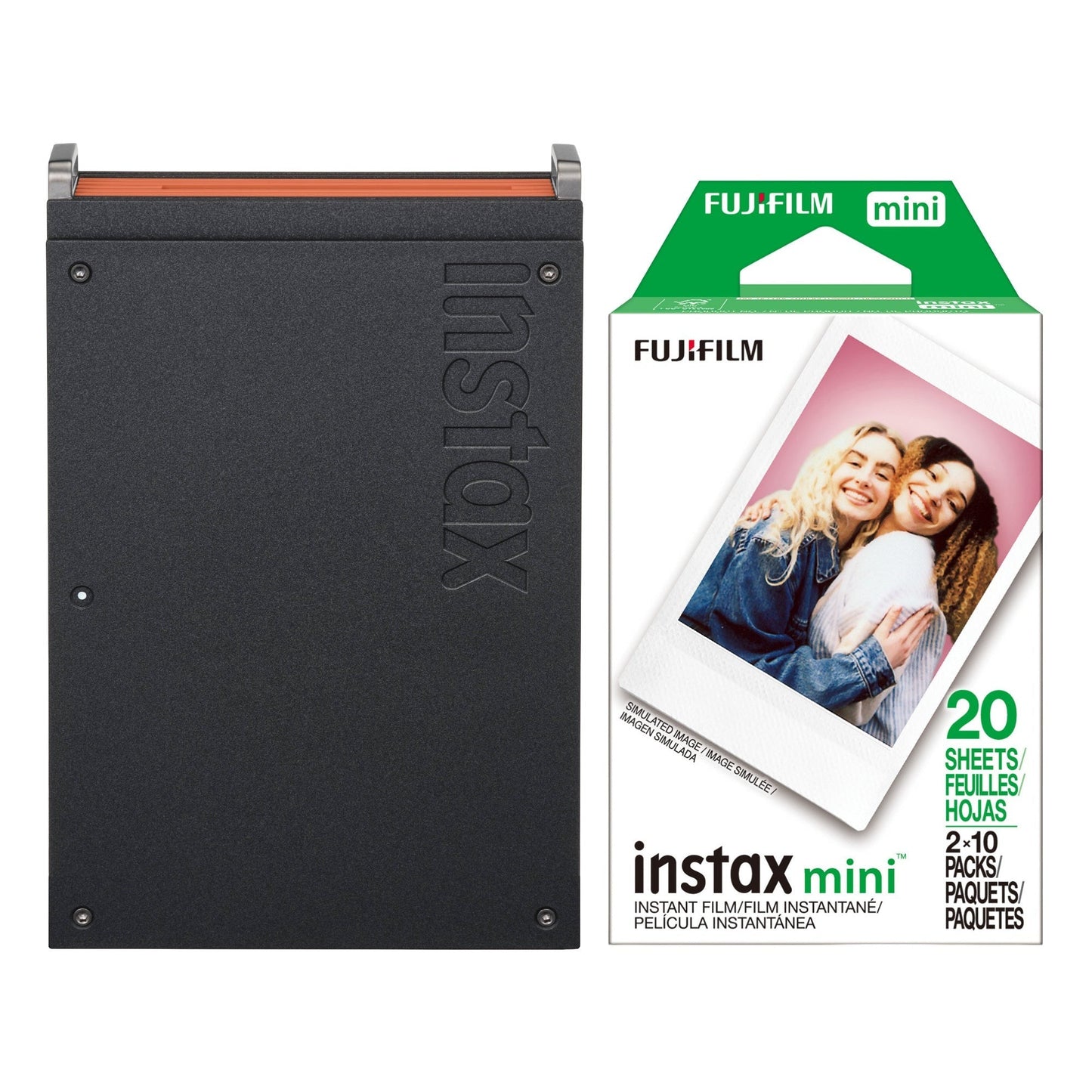 Fujifilm Instax Mini Link+ Smartphone Printer and Film Pack (20 Exposures)