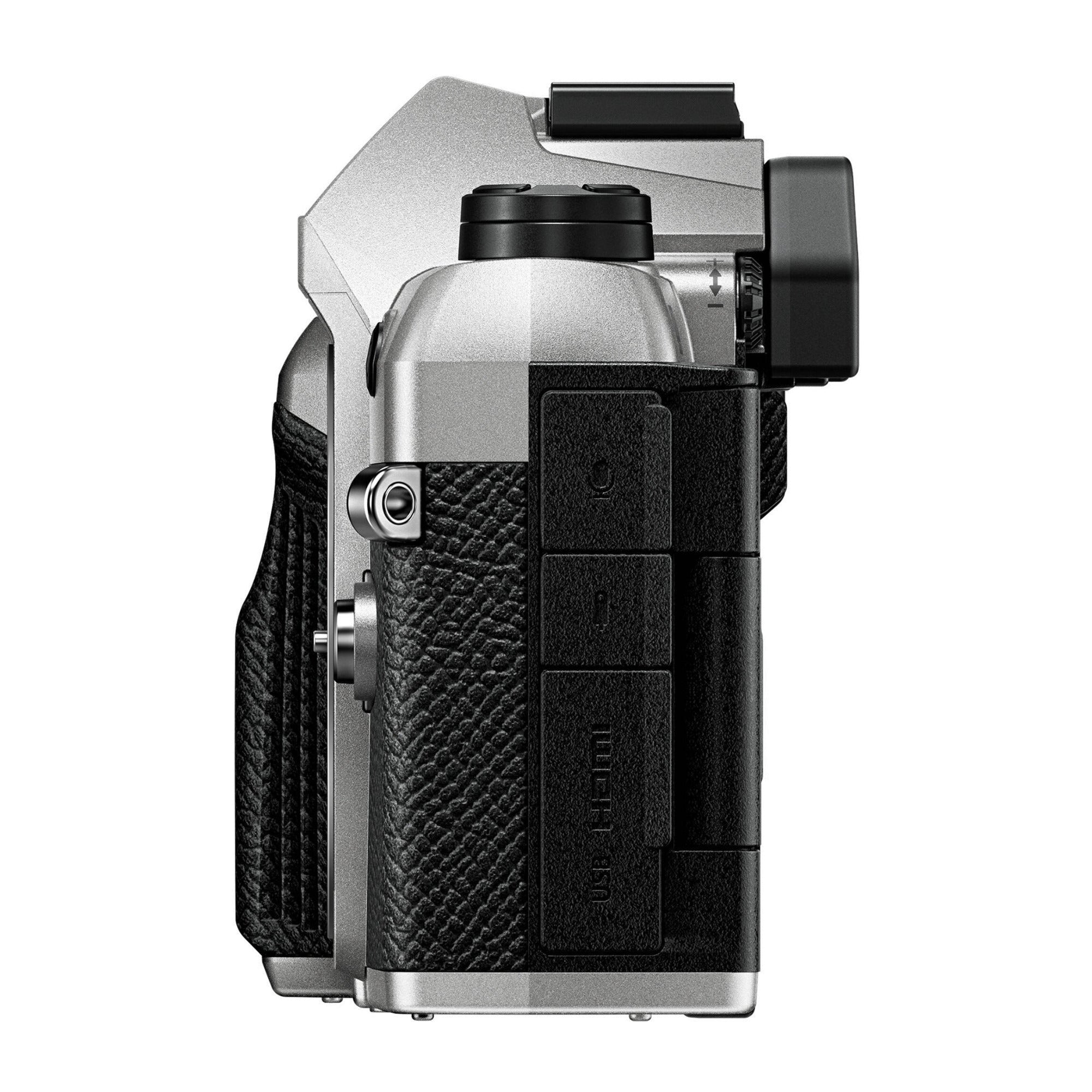 OM SYSTEM OM-5 Mark II Mirrorless Camera with 12-45mm f/4 PRO Lens (Silver)