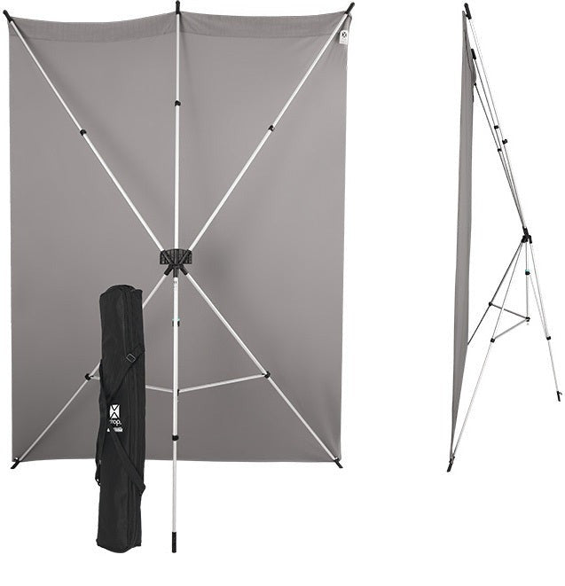 Westcott X-Drop Wrinkle-Resistant Backdrop Kit (Chroma-Key Green, 5 x 7 Feet)