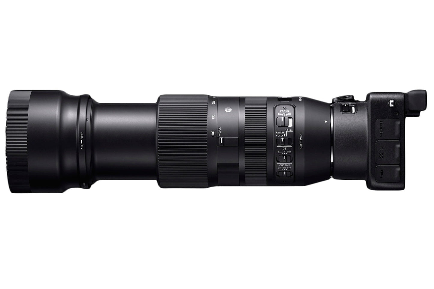 Sigma 100-400mm F5-6.3 Contemporary DG OS HSM Lens for Canon with SD Card Bundle