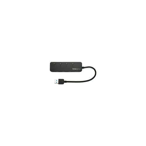 Logitech MX Master 3S Mouse (Black) and Knox Gear 4-Port USB 3.0 Hub