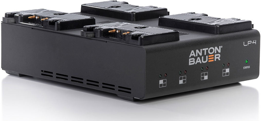 Anton Bauer LP4 Quad Gold-Mount Battery Charger