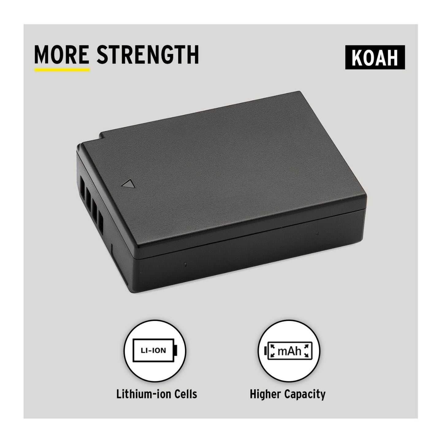 Koah PRO Canon LP-E10 Rechargeable Replacement 1600mAh Battery and Charger