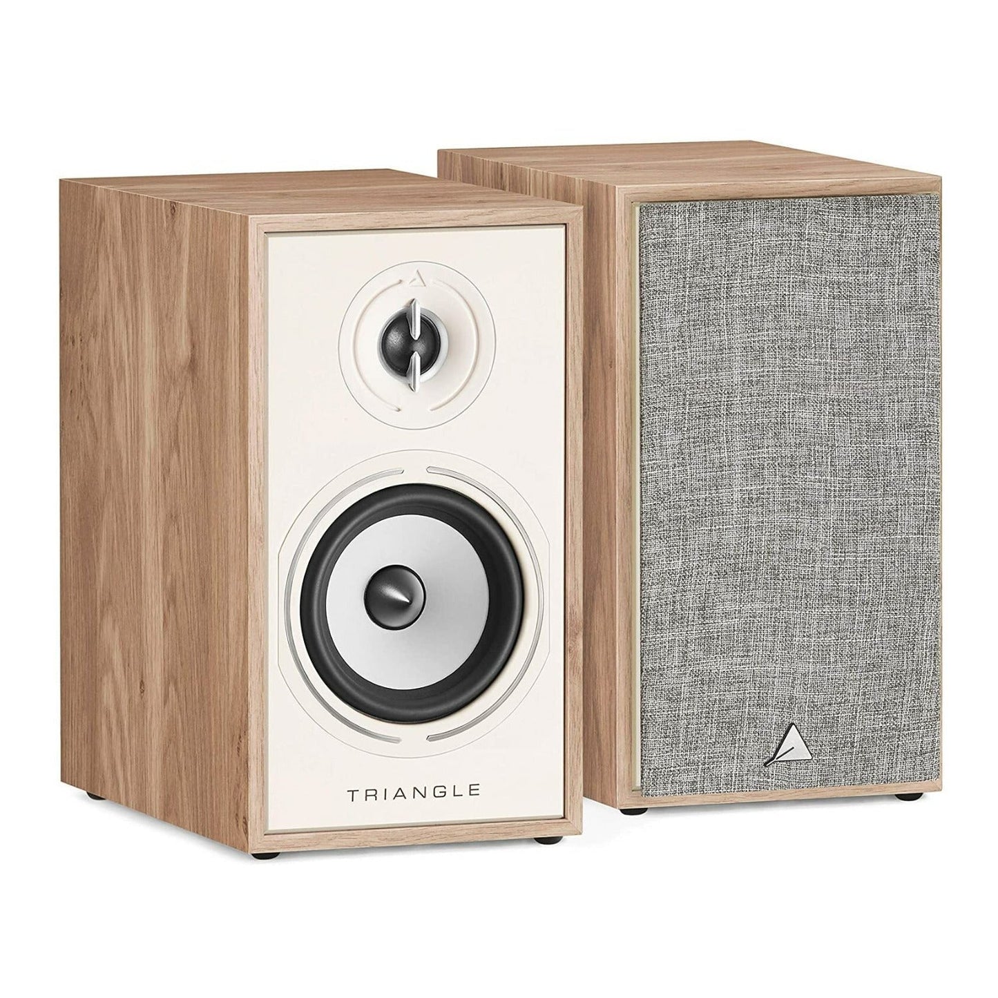 Triangle Borea BR02 Hi-Fi Bookshelf Speakers (Light Oak, Pair)