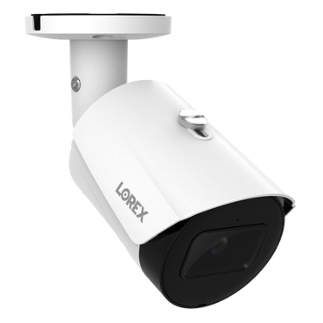 Lorex A20 IP Wired Bullet Security Camera with Smart Motion Detection Bundle (4-Pack, White)