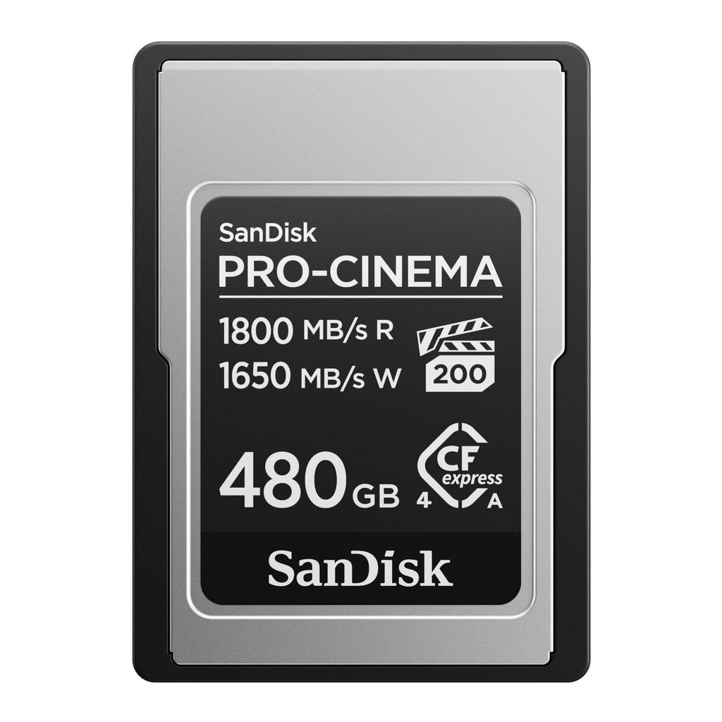 SanDisk 480GB PRO-CINEMA CFexpress Type A Memory Card