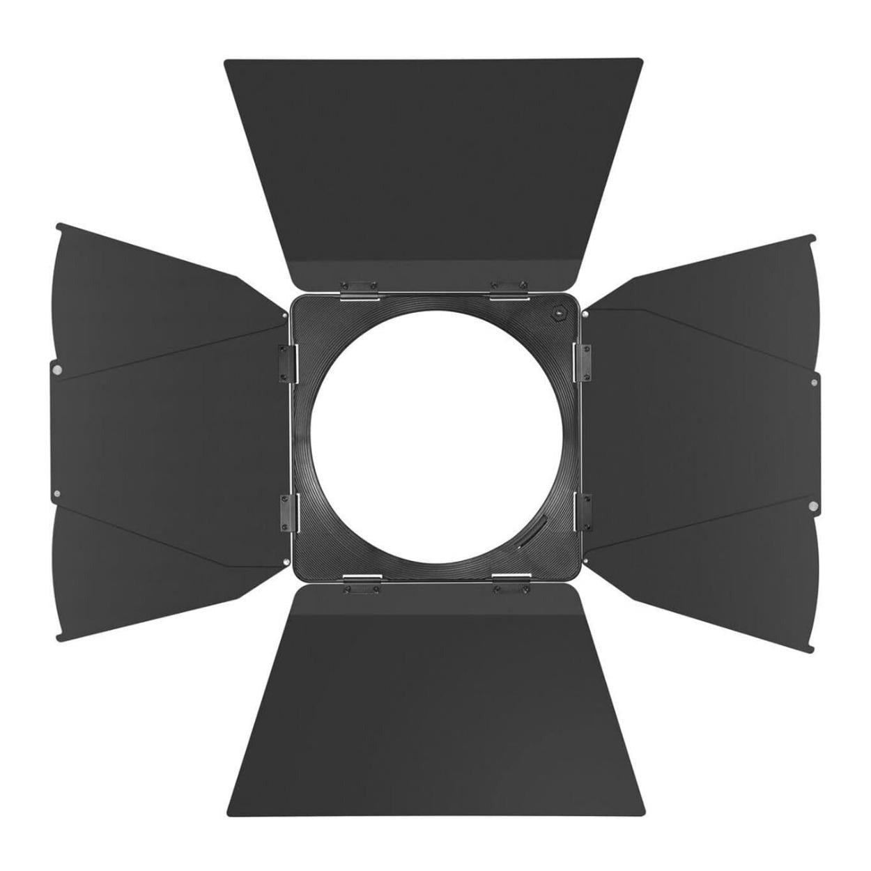 Godox LB-01 Barndoor for FLS8 Fresnel Lens with Precise Light Shaping and Foldable Design (Black)