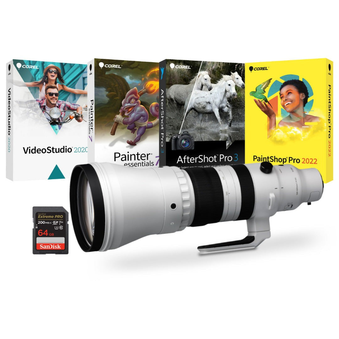 Sigma 300-600mm f/4 DG OS Sports Lens for Sony E-Mount Bundle