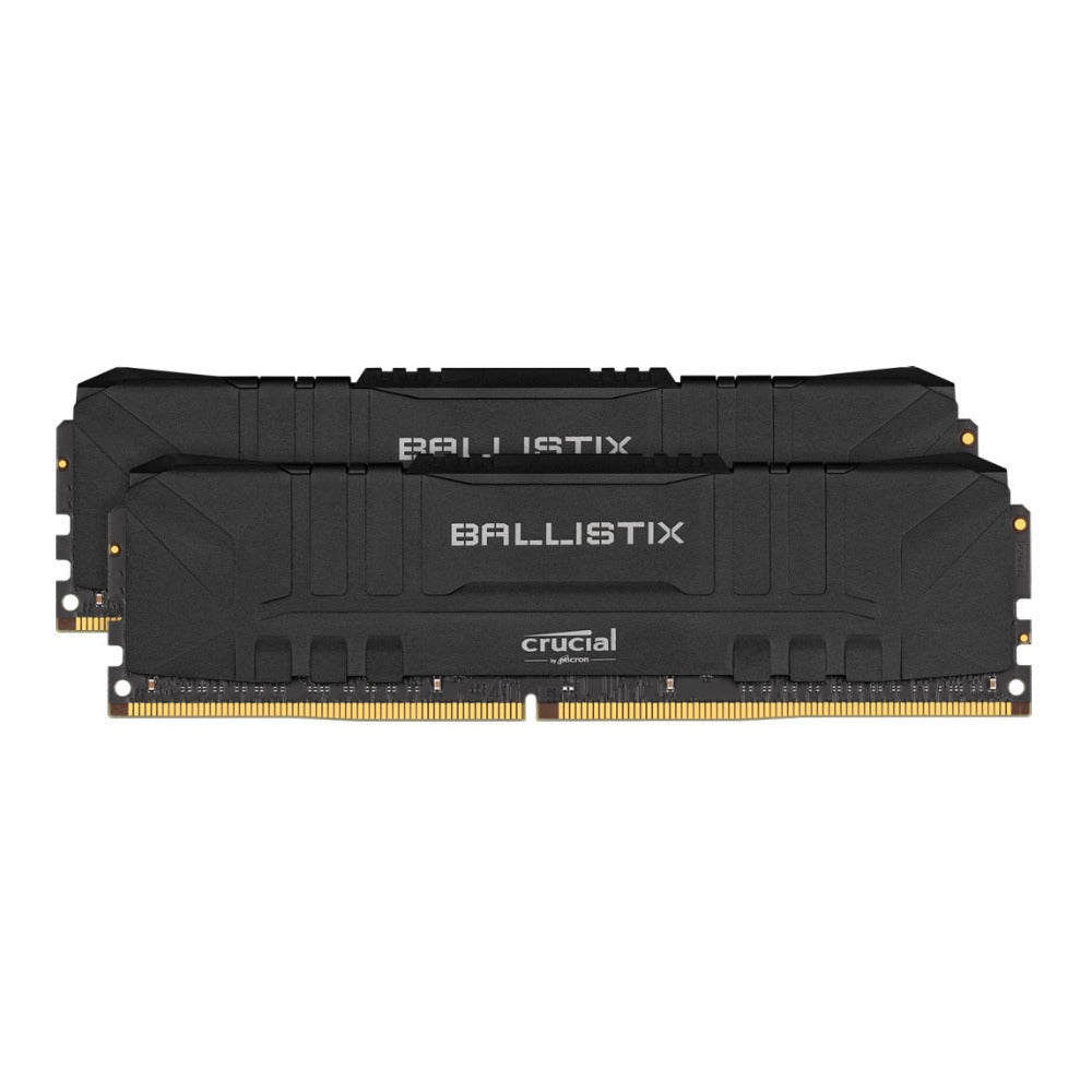 Crucial Ballistix CL15 UDIMM 32GB DDR4-3000 Gaming Memory Kit (2 x 16GB, Black)
