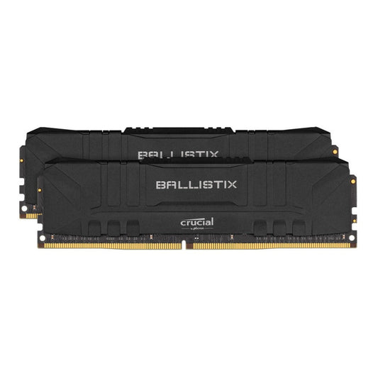 Crucial Ballistix CL15 UDIMM 32GB DDR4-3000 Gaming Memory Kit (2 x 16GB, Black)