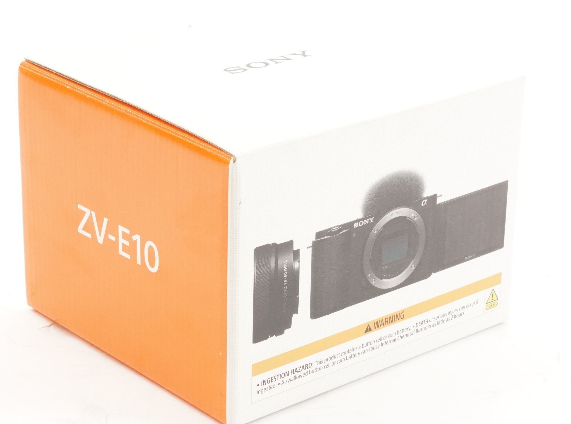 Sony ZV-E10 Mirrorless Camera with E PZ 16-50mm F3.5-5.6 OSS II Lens (Black) (Open Box)