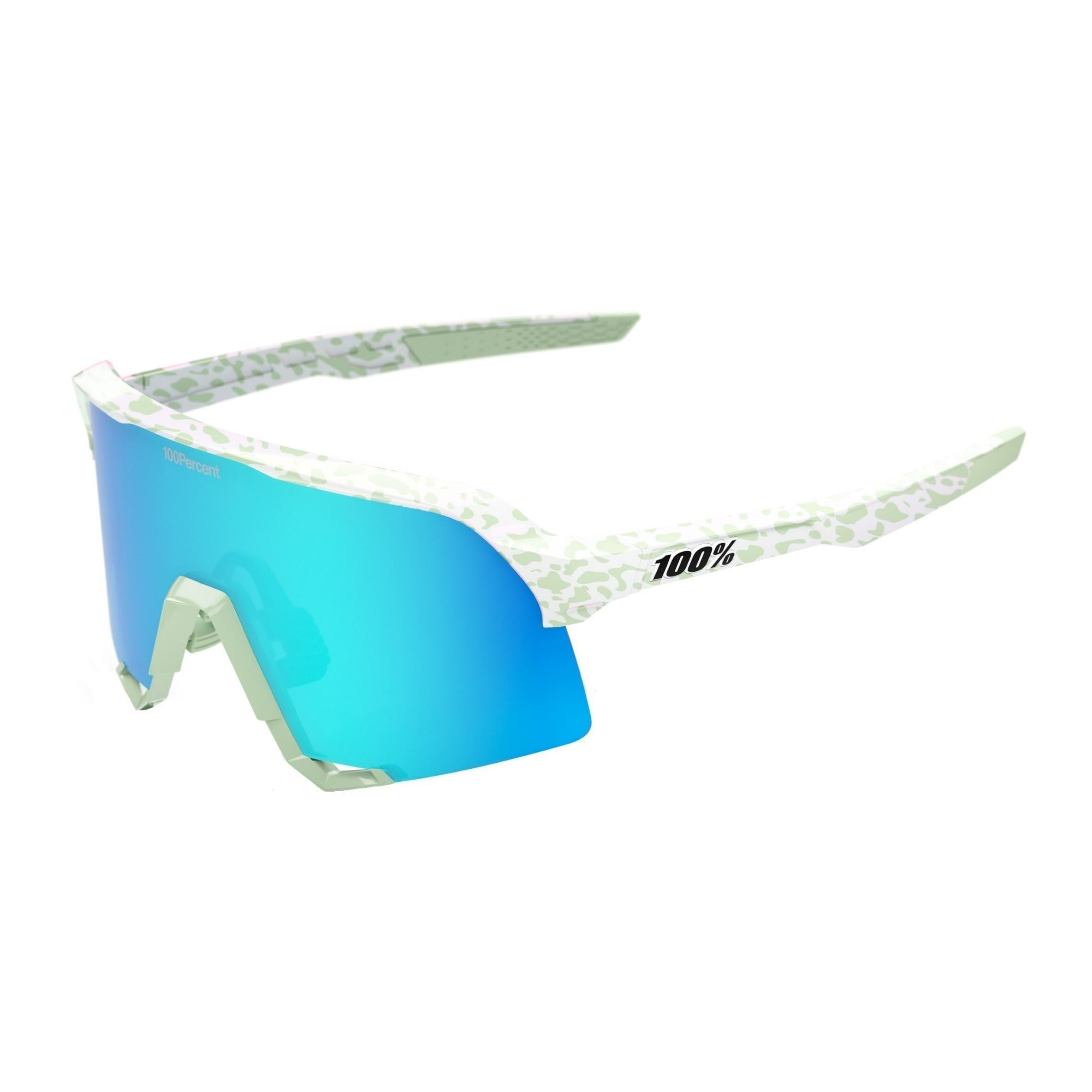 100 Percent S3 LE Elly 2 Polished Light Green Sunglasses with TR90 Frame