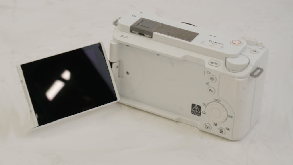 Sony Alpha ZV-E10 II APS-C Mirrorless Content Creators Camera Body (White) (Used)