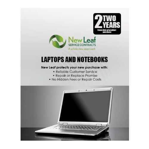 New Leaf 2-Year Laptops/Notebooks Service Plan for Products Retailing Under $4000