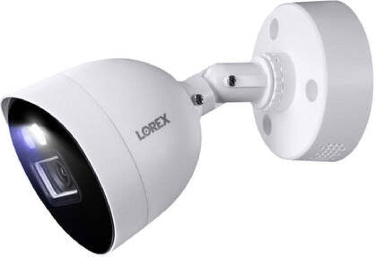Lorex 4K 20 Camera Capable 16 Wired and 4 Fusion Wi-Fi 2TB Wired DVR System with 8 Cameras