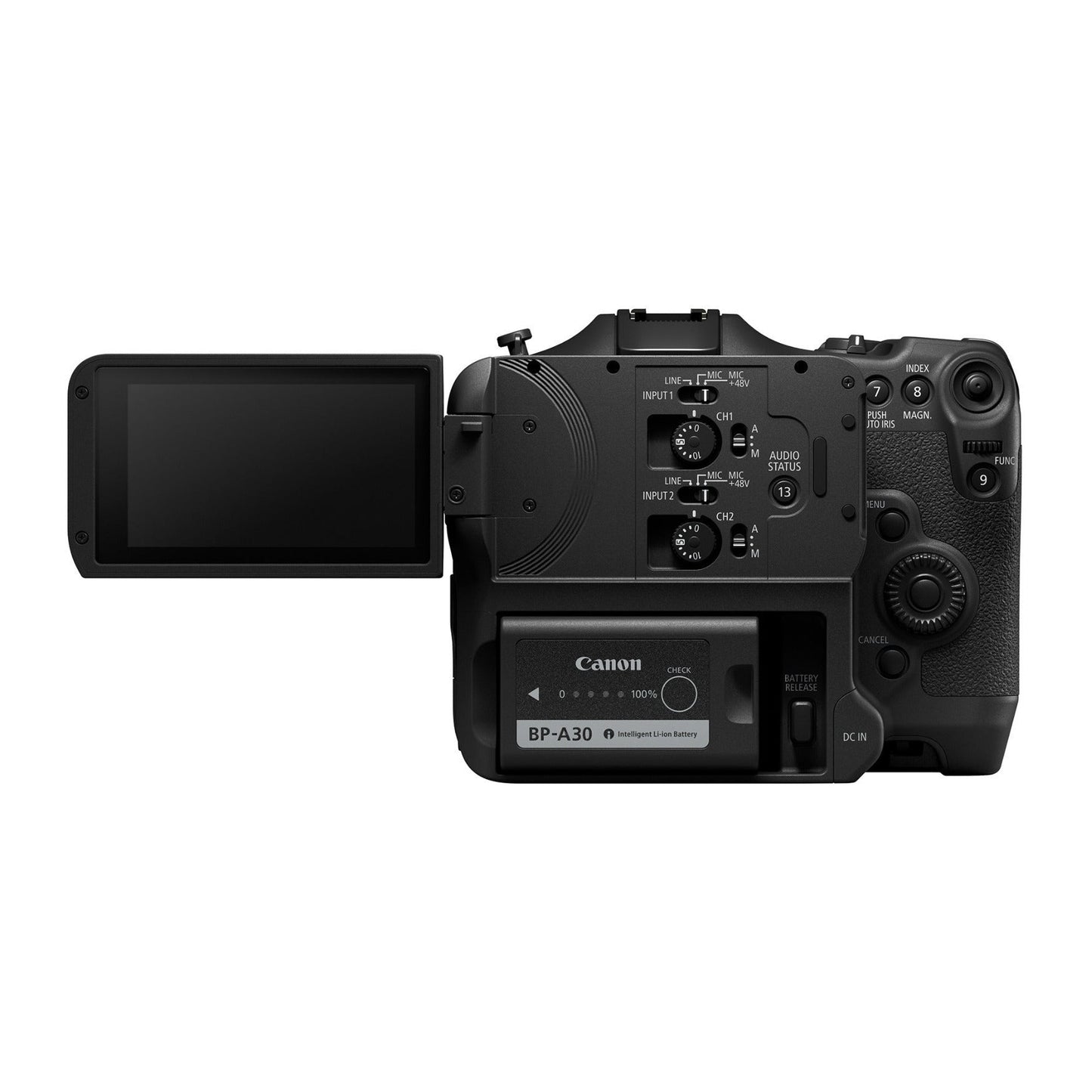 Canon EOS C70 Cinema Camera Kit with 24-70mm Zoom Lens, Built-in RF Mount, and Enhanced Scan Mode