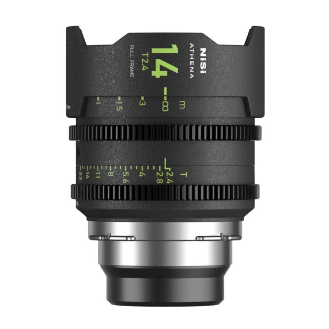 NiSi 14mm ATHENA PRIME Full Frame Cinema Lens T2.4 with Fluorescent Focal Scale (PL Mount)