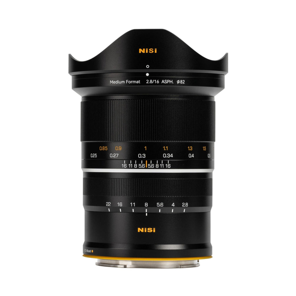 NiSi 16mm f/2.8 ASPH. Ultra-Wide Medium Format Lens (Hasselblad XCD Mount)