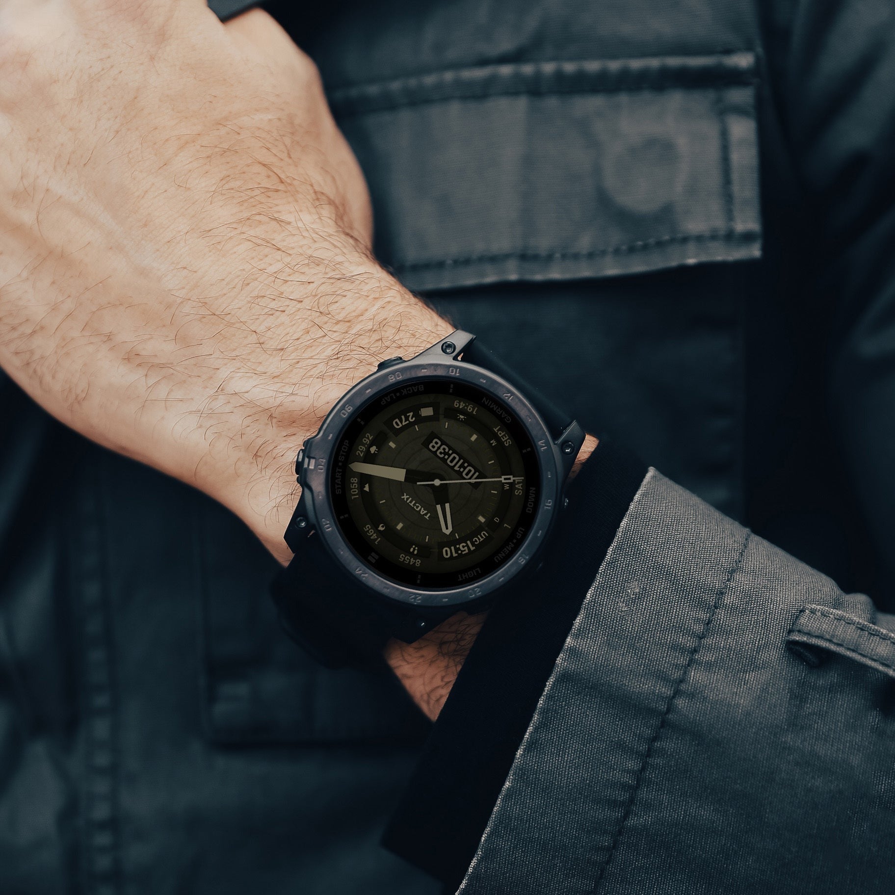 Garmin tactix 7 AMOLED GPS Smartwatch (Black) (Used)