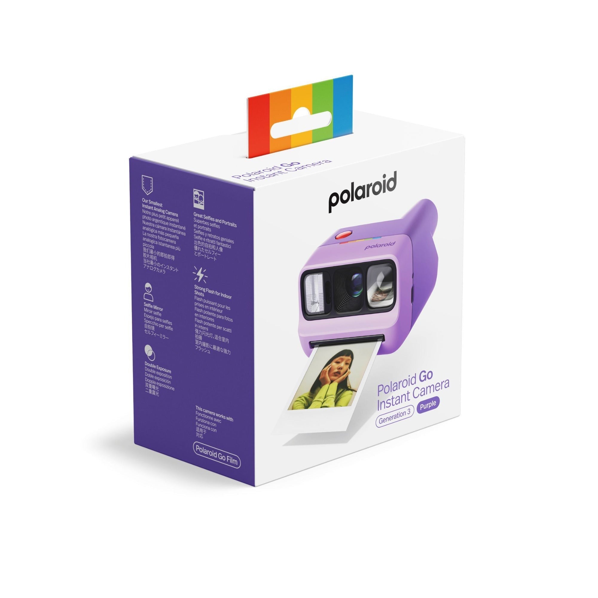 Polaroid Go Generation 3 Instant Camera with Ultra-Portable Design (Purple)