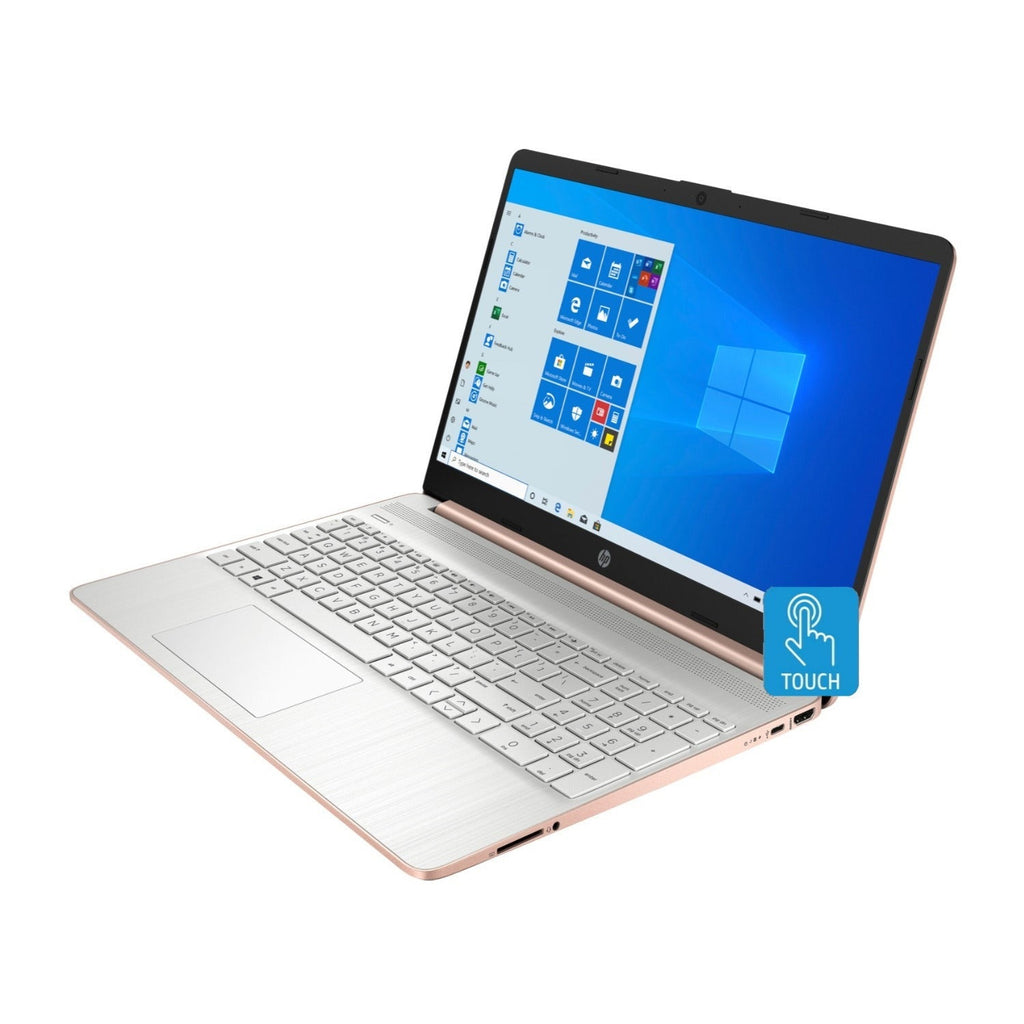 HP 15-EF 15.6" Touchscreen Laptop, AMD Athlon Gold 3150U, 8GB RAM, 256GB SSD (Certified Refurbished)
