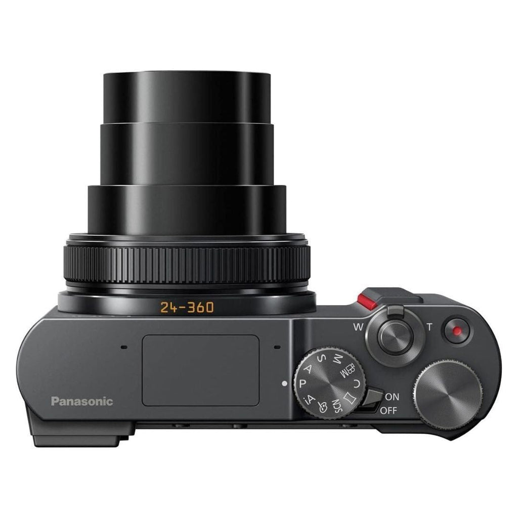 Panasonic LUMIX DC-ZS200 Digital Camera, 20.1MP, 4K Video (Certified Refurbished)